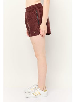 Adidas Adidas x Parley Women Sportswear Fit Outdoor Short, Dark Maroon  - Image 3