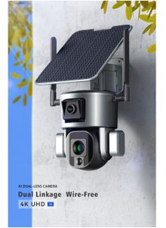 Crony Y5 WiFi-4K-8MP-4X الشمسية المزدوج الربط بطارية كاميرا متحركة 8MP كاميرا سي سي تي في لاسلكية في الهواء الطلق IP66 مقاوم للماء كاميرا مزدوجة الشمسية  - Image 4