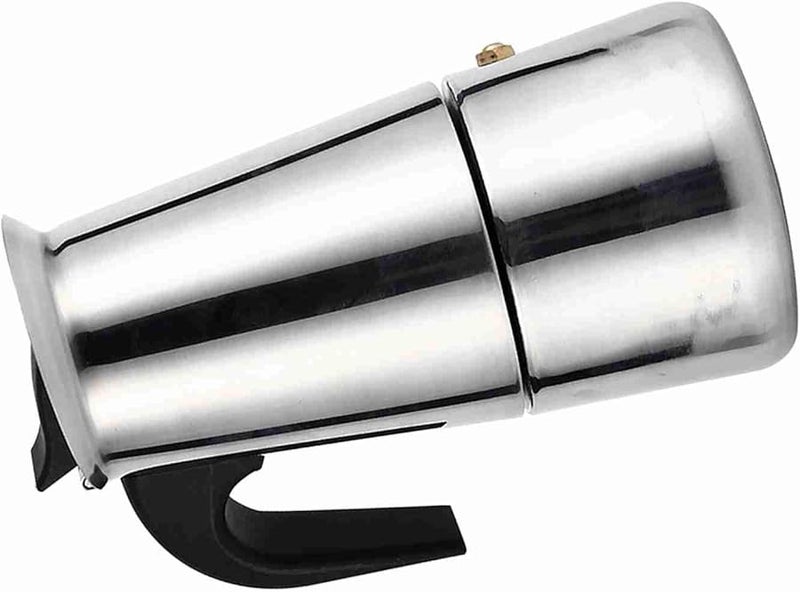 ZJchao Stainless Steel Stovetop Coffee Maker 450ml Ergonomic Handle Design - Image 5