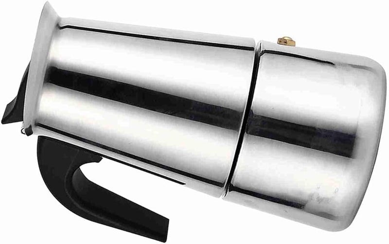 ZJchao Stainless Steel Stovetop Coffee Maker 450ml Ergonomic Handle Design - Image 2