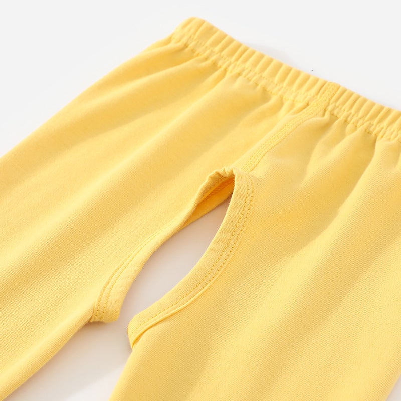 Baby Trousers Boys And Girls Winter Underwear Pants Baby Open Pants Spring Outer Pants Basic Pants - Image 4