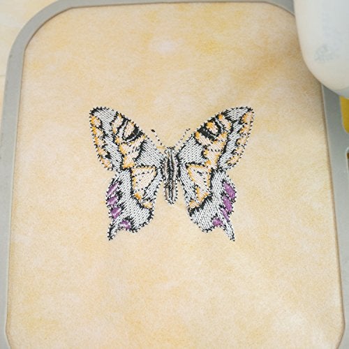 New brothread دعم تطريز ماكينة بروثيرد القابل للتمزق 10"x12" - 100 ورقة مقطوعة مسبقًا - وزن متوسط 1.8 أونصة - تناسب حلقات 5x7 - Image 5