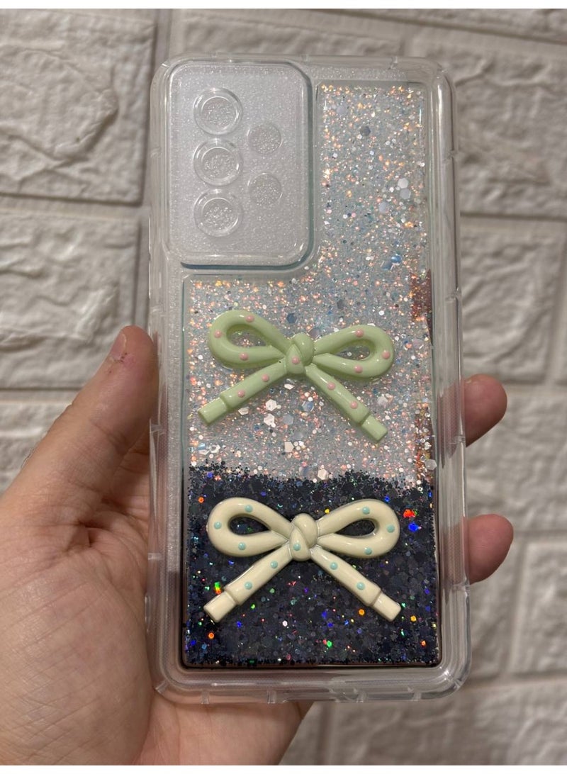 Back cover with a bow, compatible with the phone Samsung A53 - Image 1