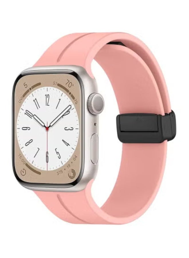JAJEEK Apple Watch Band Compatible with 45mm & 49mm Models – Soft Silicone Sport Strap with Quick Release – Lightweight, Skin-Friendly & Sweat-Resistant – Durable, Comfortable Fit for Active Men – Ideal for Fitness, Running, Gym, Outdoor & Daily Wear - Image 1