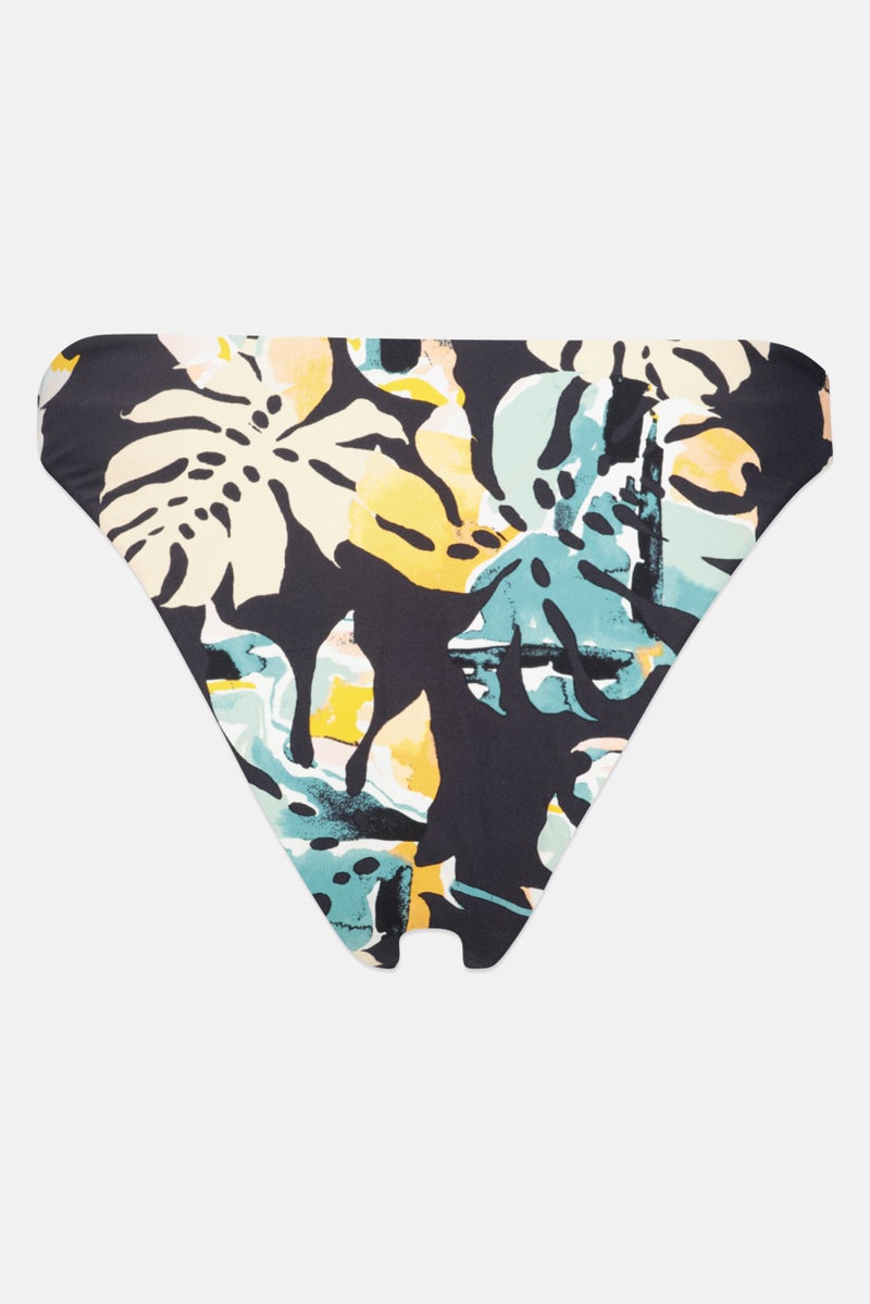 Billabong Women Allover Print Utopia Palm Hike Bikini Bottom, Multicolor - Image 2