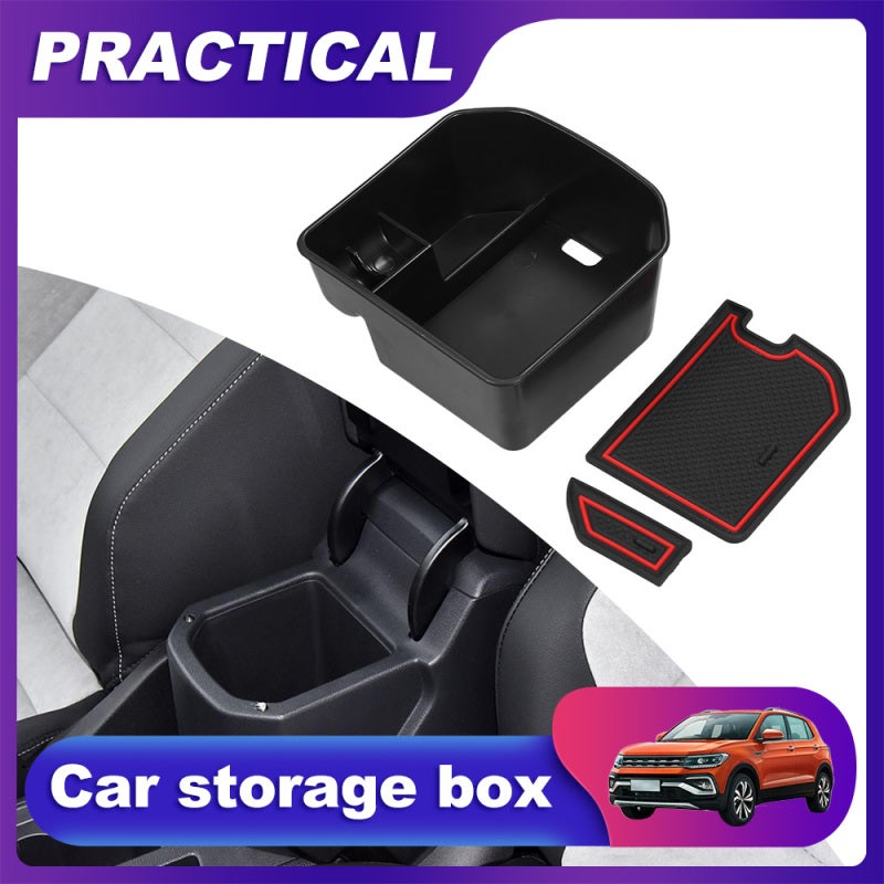 Car Console Armrest Storage Box Container Replacement For VW T-ROC TROC 2018-2020 - Image 1