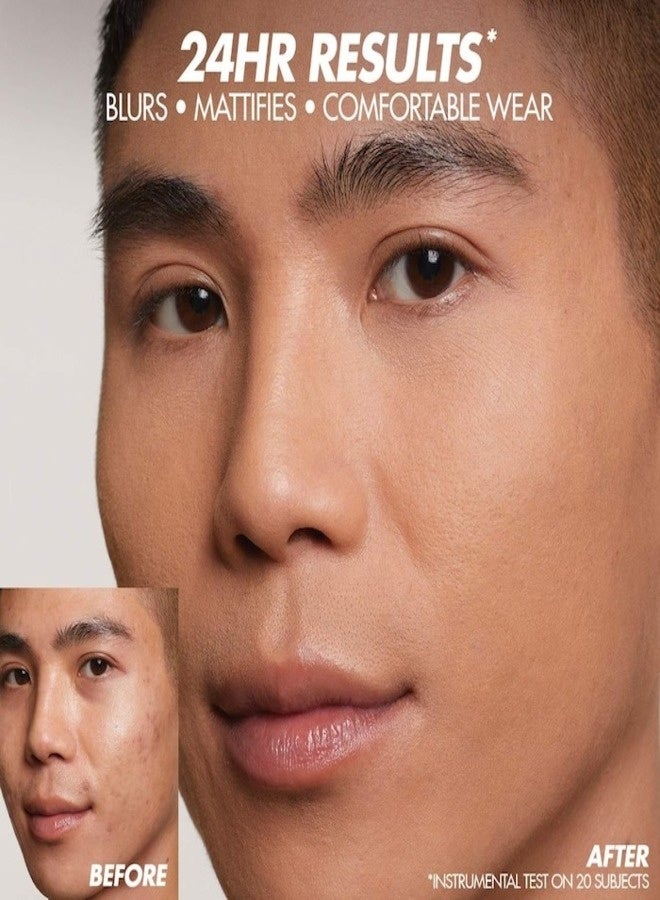 ميك اب فور ايفر ميك أب فور إيفر إتش دي سكين مات فيلفيت بودرة أساس وبودرة تثبيت خافتة ١١ غرام - لون ٣R٥٠ قرفة باردة - درجات لون بشرة سمراء مع مسحة حمراء - Image 5