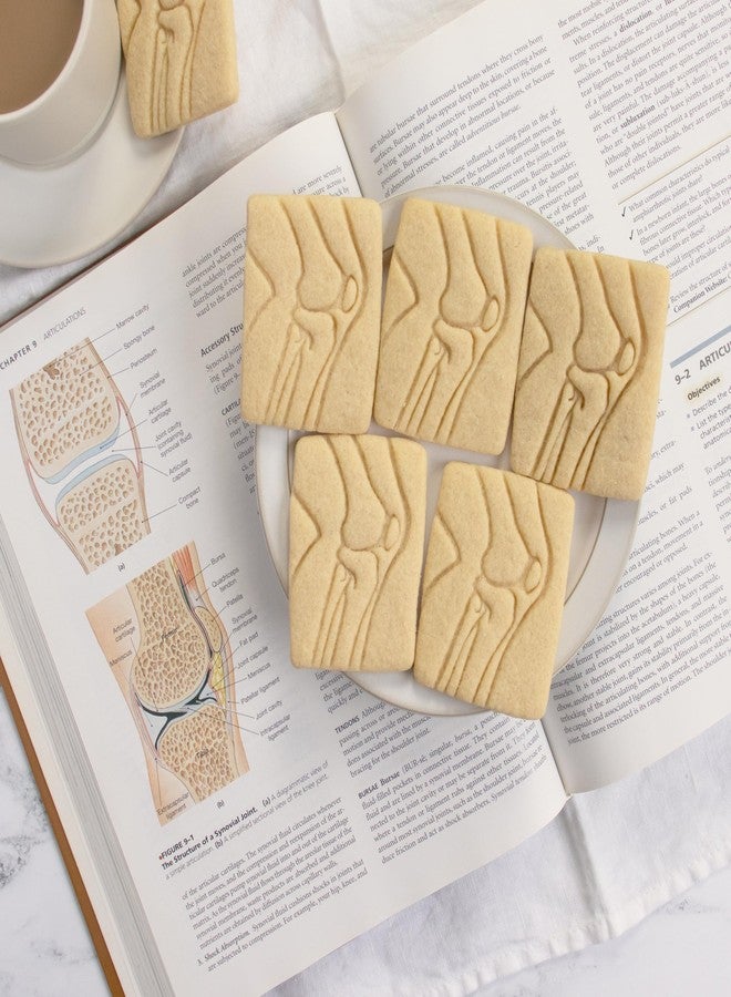 EROTNGO Knee Bone X-Ray Cookie Cutter | DIY Cake Biscuit Cookie Cutter | Kitchen Cooking Decoration Tool (Pack of 1) - Image 2