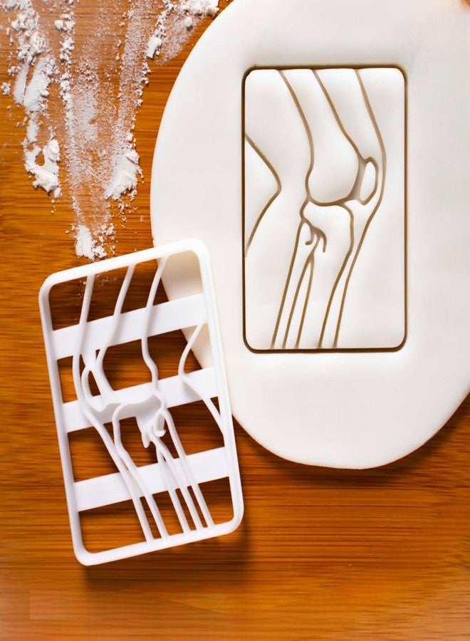EROTNGO Knee Bone X-Ray Cookie Cutter | DIY Cake Biscuit Cookie Cutter | Kitchen Cooking Decoration Tool (Pack of 1) - Image 1