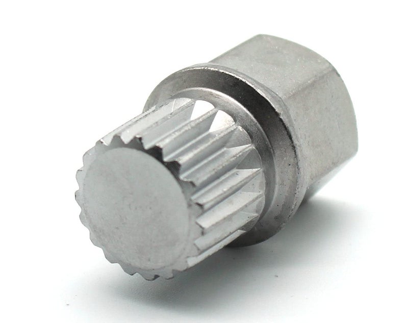 TEMO Abc7/19Pt Wheel Lock Lugnut Anti-Theft Lug Nut Screw Removal Key Socket S3057 for Vw Audi - Image 1