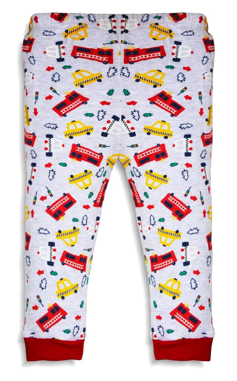 minicult Boys' and Girls' Cotton Printed Pyjama (Multicolour, 2-3 Years) -Pack of 6 - Image 5