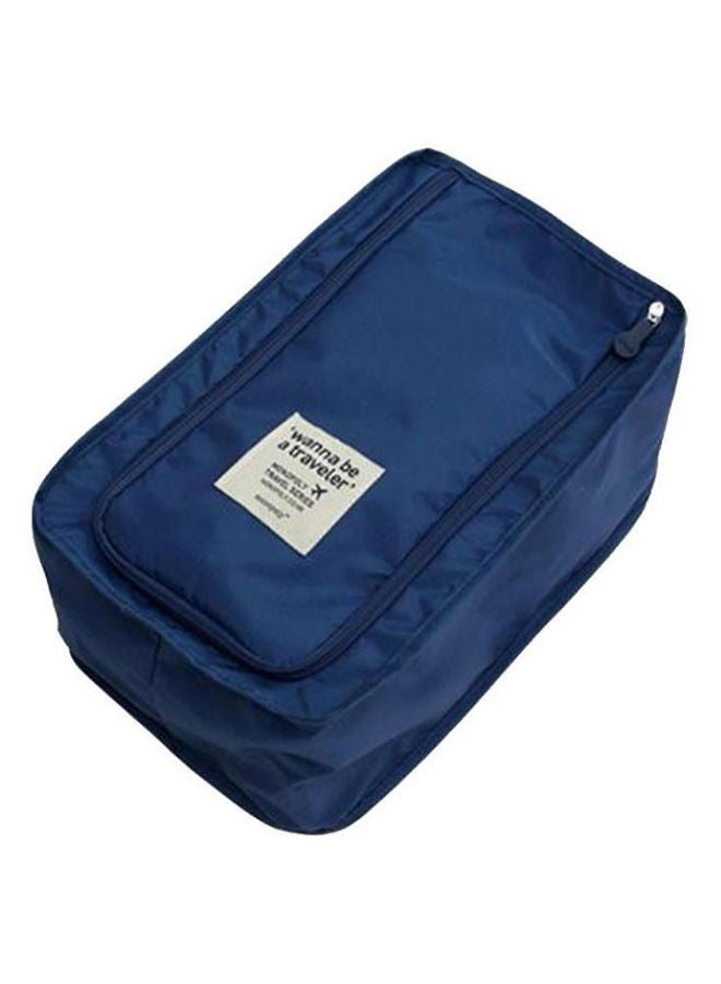 Loquat Portable Travel Shoe Storage Bag Blue - Image 1