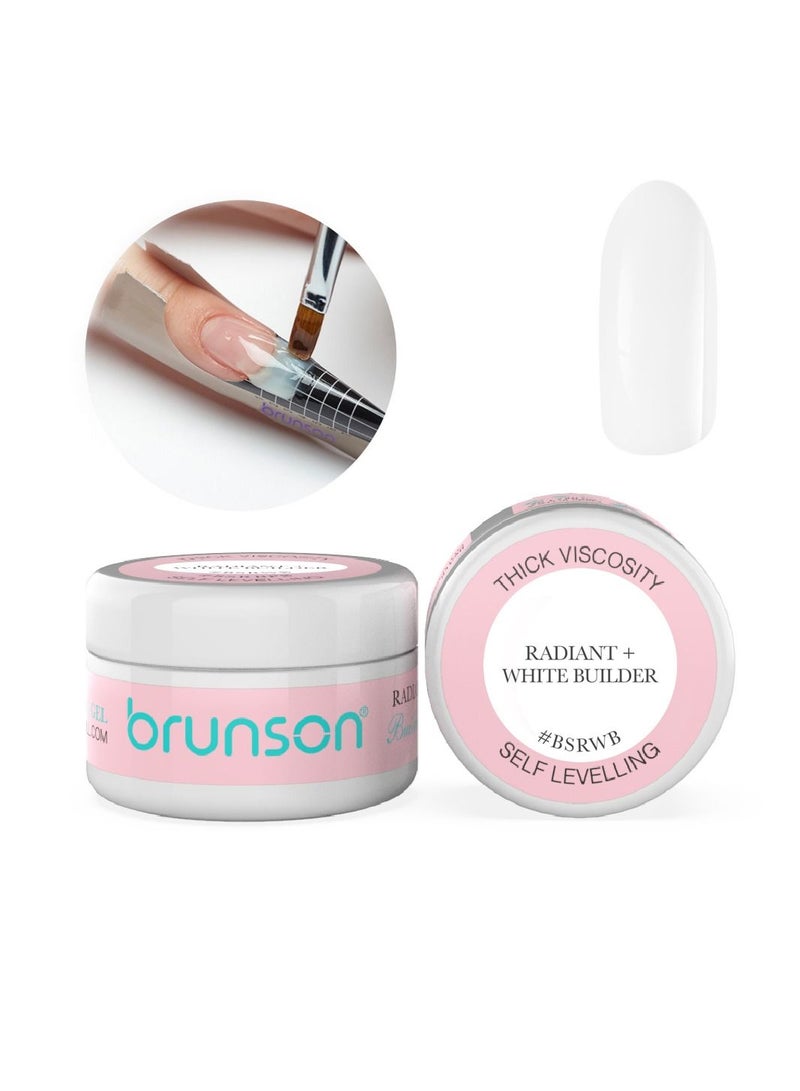 brunson Nail Self Levelling Sculpting Gel Nail extension Camouflage UV LED Sculpting Nail System Gel Manicure Sculpting Gel UV LED Sculpting gel nail builder gel 30ml - Image 1