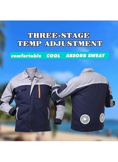 Portable Summer Conditioned Clothing,Best Cooling Vest for Construction Worker Safety with Fans,Jacket with Built in Air Conditioning for Fishing - pzsku/Z7FD75D0F464A7953C898Z/45/_/1732244243/f07397a4-cf74-42dc-b923-a3d043caa4a6