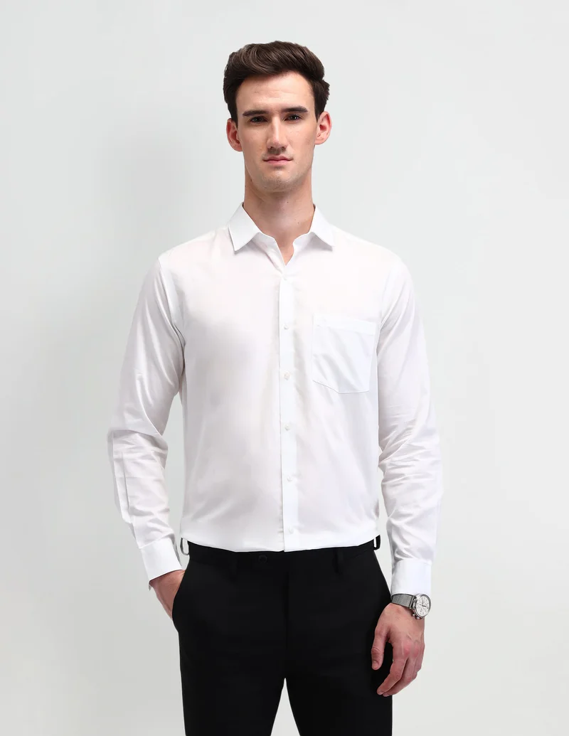 Arrow Solid Liberty Classic Fit Shirt
