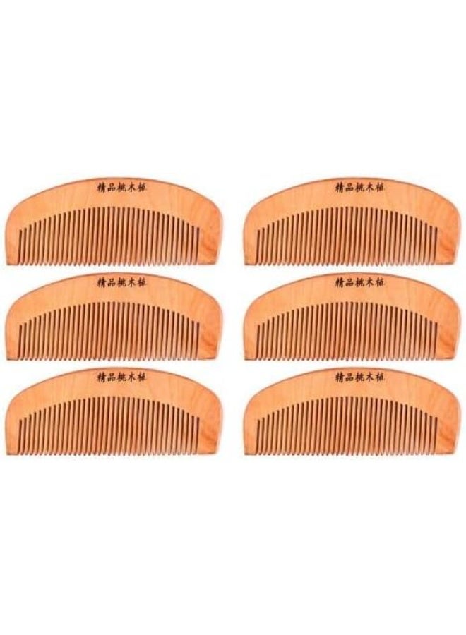 Natural Wood Hair Styling Comb - Promotes Hair Growth & Shine, Reduce Breakage and Stimulate Scalp Blood Circulation - Natural & Daily Hair Care Tool - Image 4