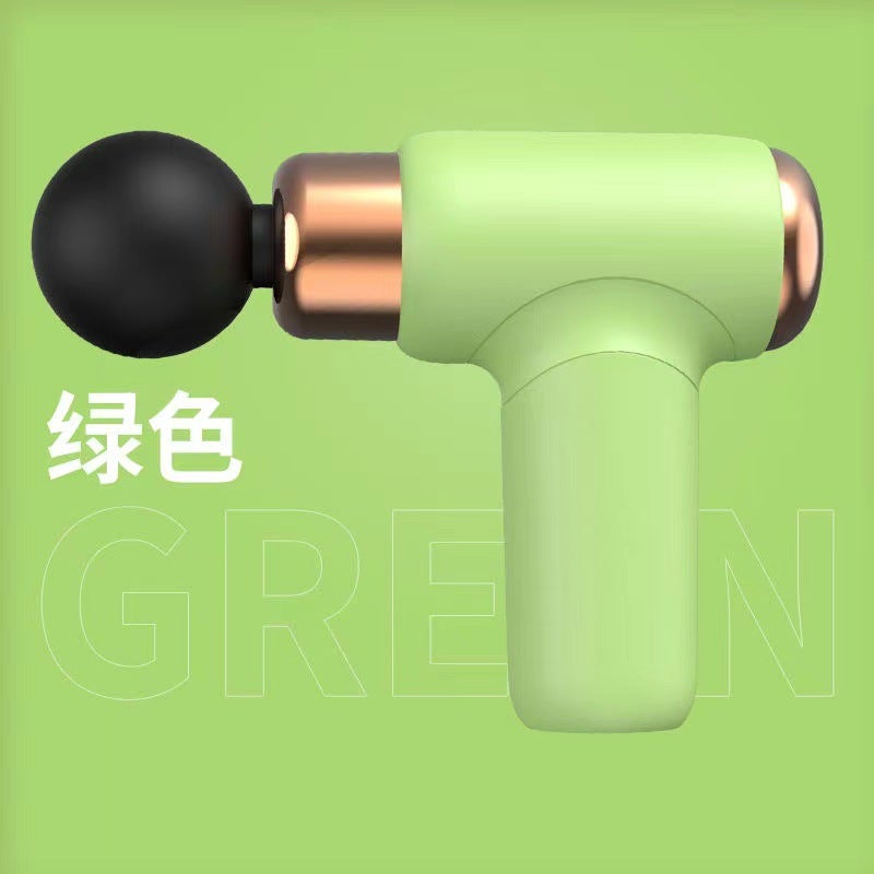 Mini Portable Electric Massage Gun for Muscle Relaxation with LCD Display, 6 Speed Levels & 4 Massage Heads - Image 2