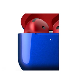 Craft MERLIN CRAFT CUSTOMIZED APPLE AIRPODS 4 COMBO RED BLUE  - Image 3