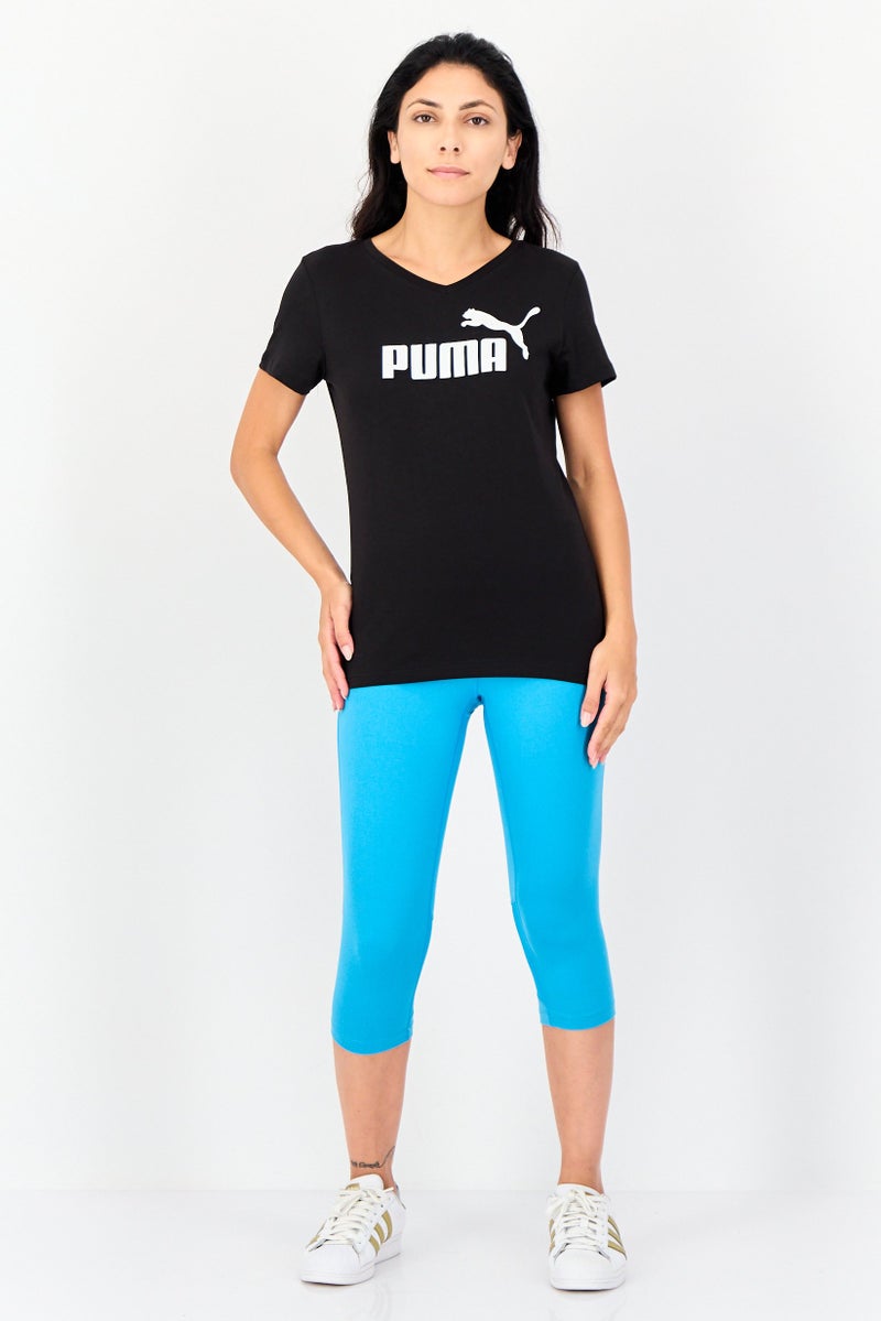 PUMA Women Regular Fit Short Sleeve Outdoor T-Shirt, Black - Image 4