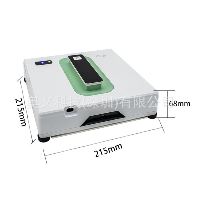 Electric Water Jet Window Cleaning Robot Ultra-Thin Intelligent Glass Cleaning Machine Super Adsorption Planning Window Cleaning Factory - Image 3