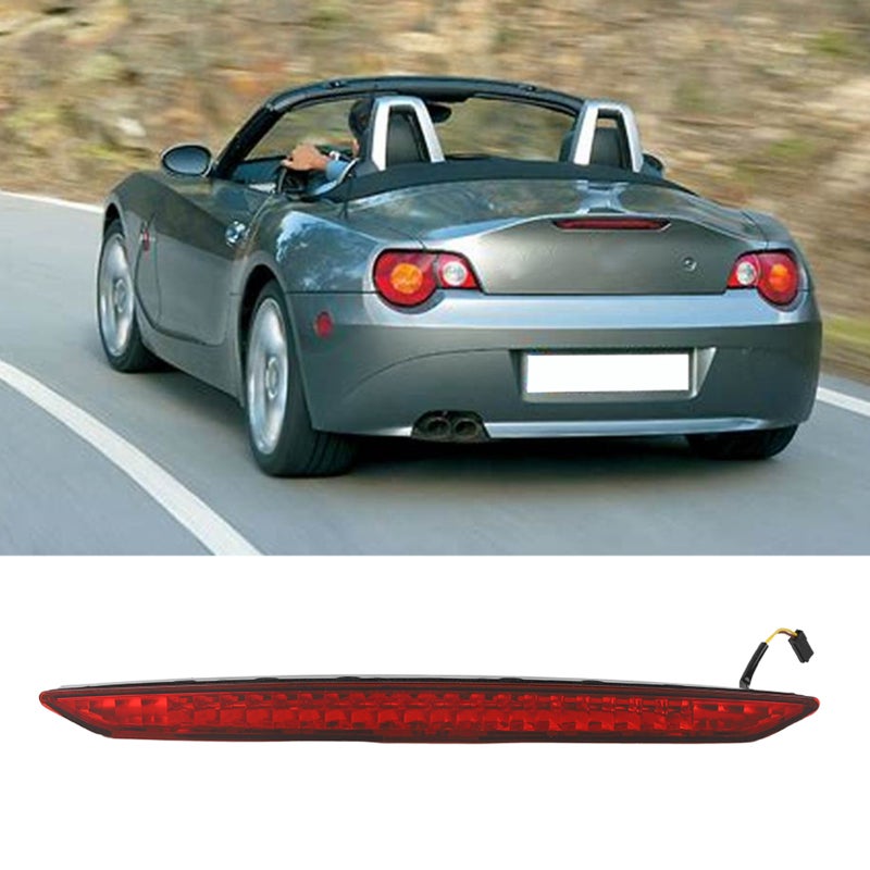 High Mount Stop Lamp Transparent Lampshade Durable Third Brake Light - Universal Fit Stop Lamp for Left-Hand Driving Right-Hand Driving - Image 5