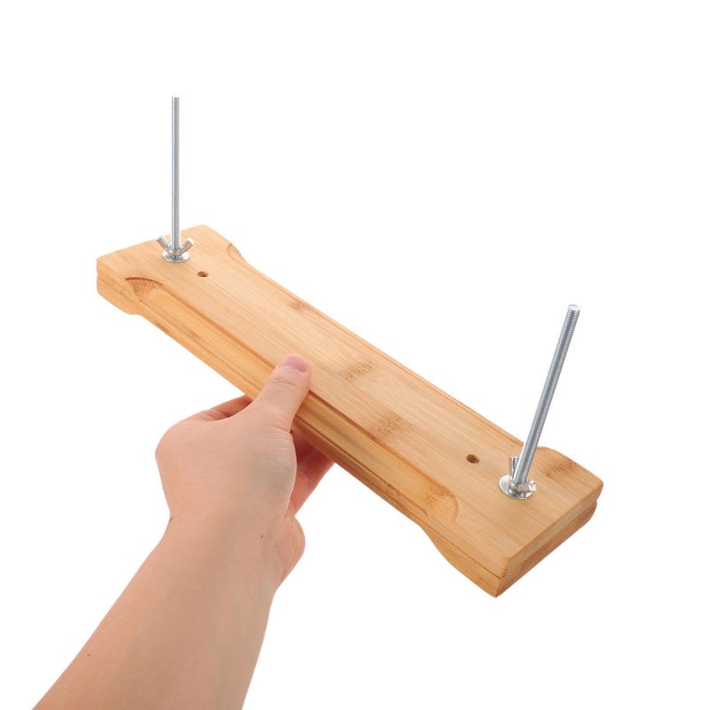 Wooden Book Binding Press Kit 12x5 Inch for Scrapbooking DIY Crafts - Image 5