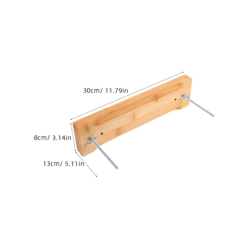 Wooden Book Binding Press Kit 12x5 Inch for Scrapbooking DIY Crafts - Image 3