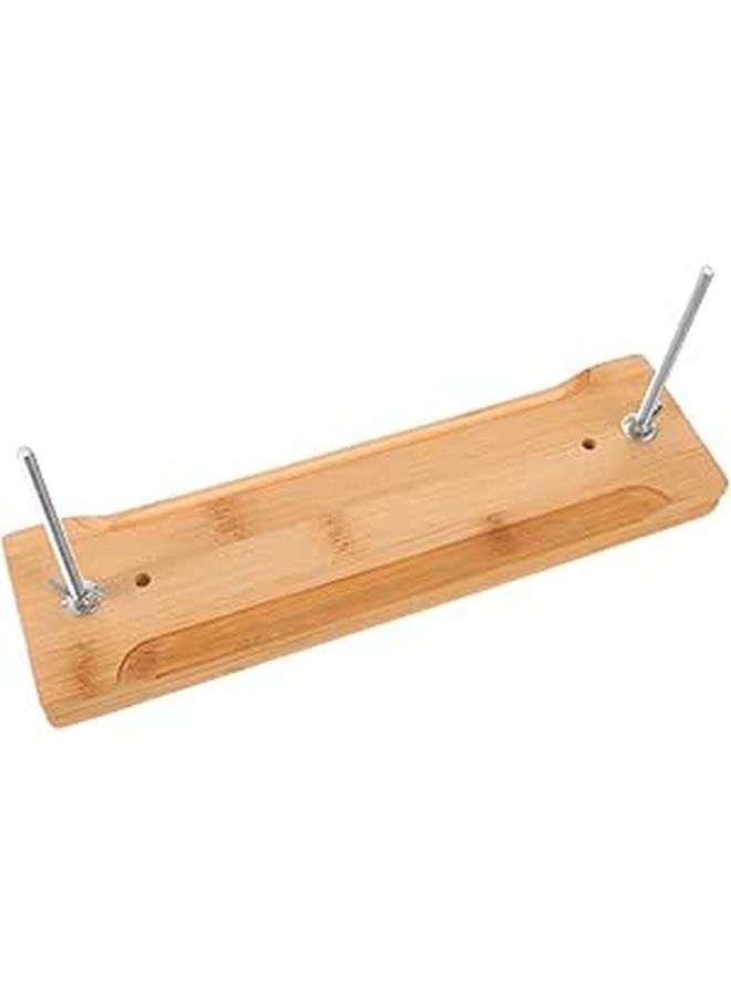 Wooden Book Binding Press Kit 12x5 Inch for Scrapbooking DIY Crafts - Image 1