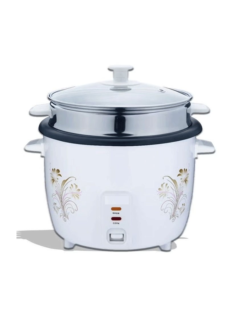 DubaiGallery - Automatic Rice Cooker 3 in 1 Functions Non-Stick Inner Pot Stainless steel steamer Automatic Shut Off with Overheat Protection - Image 1
