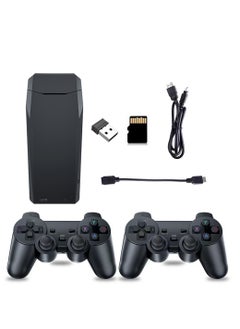 Retro Gaming Console, Nostalgia Stick Game, Wireless Retro Play Game Stick, Plug and Play Video Game Stick Built-in 20000+Games, with Dual 2.4G Wireless Controllers