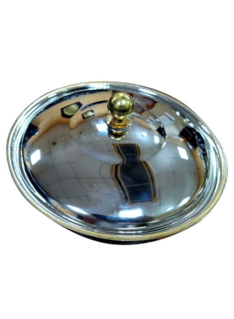 Jazz Round stainless steel ball with base - Image 2