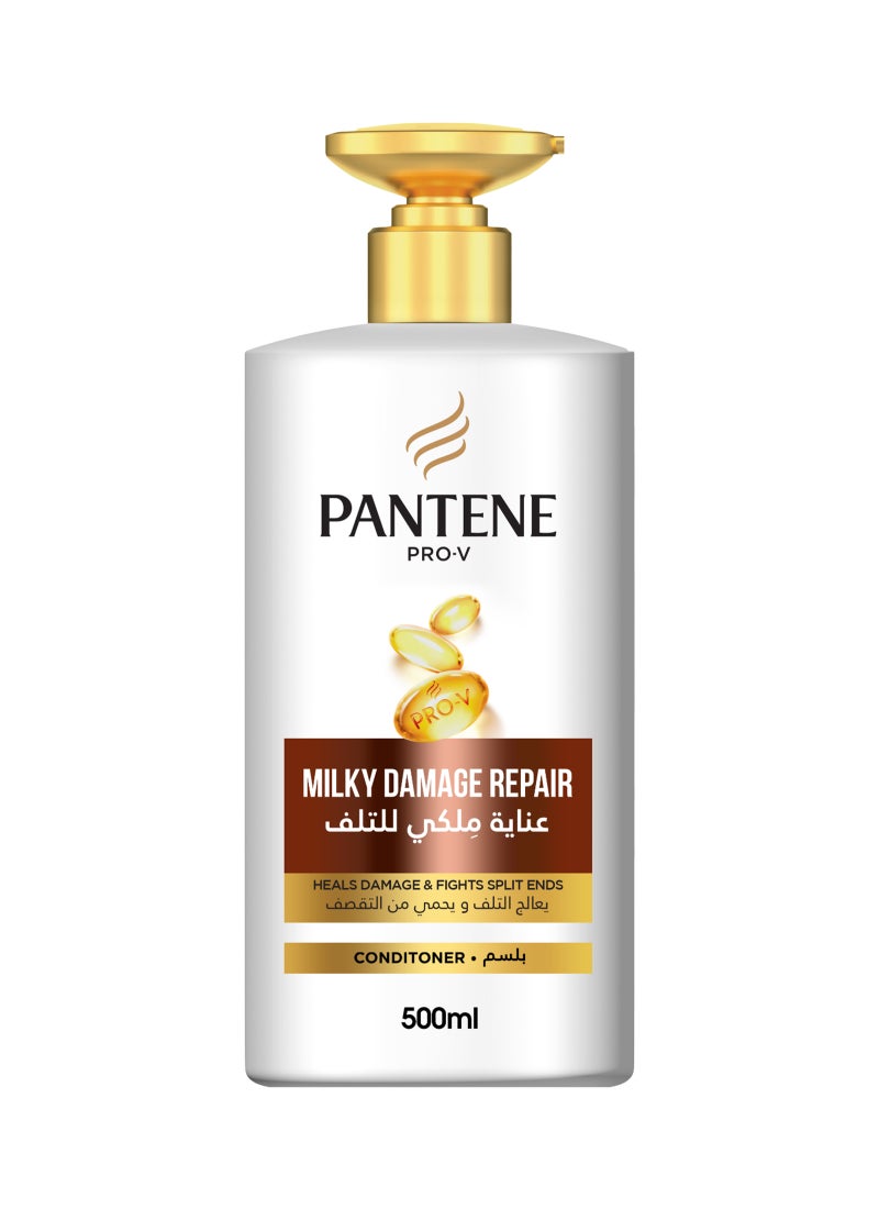 Pantene Milky Damage Repair Conditioner, Restore & Nourish - Image 1