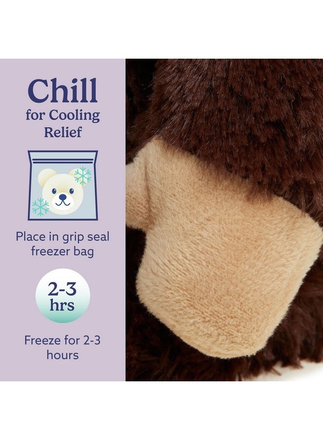 warmies Microwavable & Weighted Stuffed Animals, Chimp - Heated Stuffed Animal Plushie for Warmth & Comfort - Cute Soft Plush Toys for Adults & Children (Boys, Girls, Babies & Toddlers) - Image 5