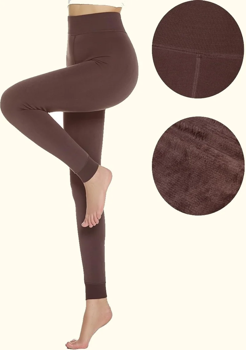 ميستريك Mystical Ravena Model With Plush Furry Warm Thick Pantyhose Tights
