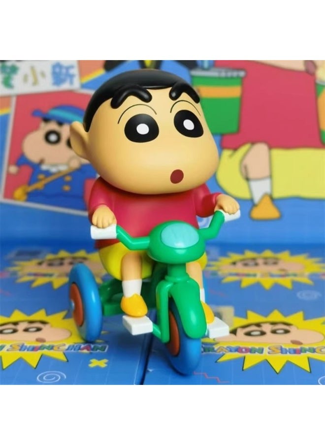 null - Crayon Small Blind Box Hand-made Daily 3 Generation Dynamic Life Series Children's Small Toys Stall Toys-Colour:Heart Time Xiaoxin Complete Set Of 6 Pieces - Image 1