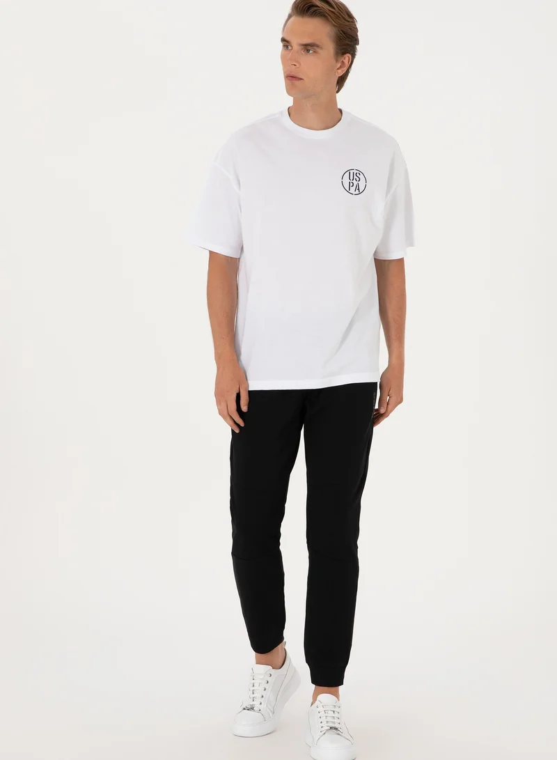 U.S. Polo Assn. Men's Panelled Slim Fit Knit Jogger Sweatpants