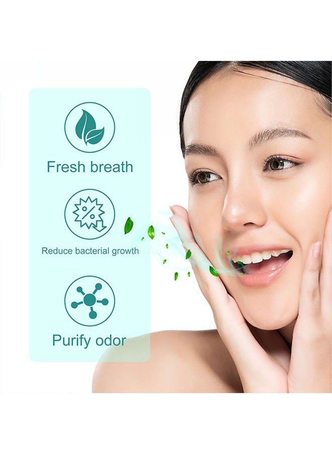 EELHOE Fresh Breath Essence 30ml, Tooth Friendly Formula, Natural Material, Anti Bacterial, Removing Bad Mouth Smell, Teeth Clean Gel, Minty Taste, Simple and Portable Oral Care Essence - Image 4