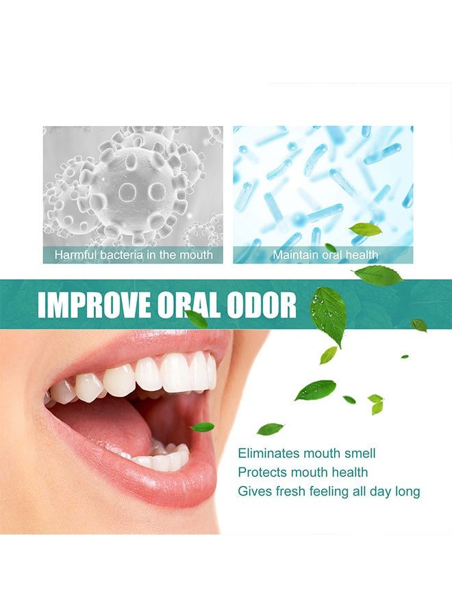 EELHOE Fresh Breath Essence 30ml, Tooth Friendly Formula, Natural Material, Anti Bacterial, Removing Bad Mouth Smell, Teeth Clean Gel, Minty Taste, Simple and Portable Oral Care Essence - Image 5