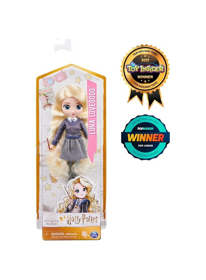 Wizarding World Harry Potter, 8-inch Luna Lovegood Doll, Kids Toys for Ages 5 and up - Image 4