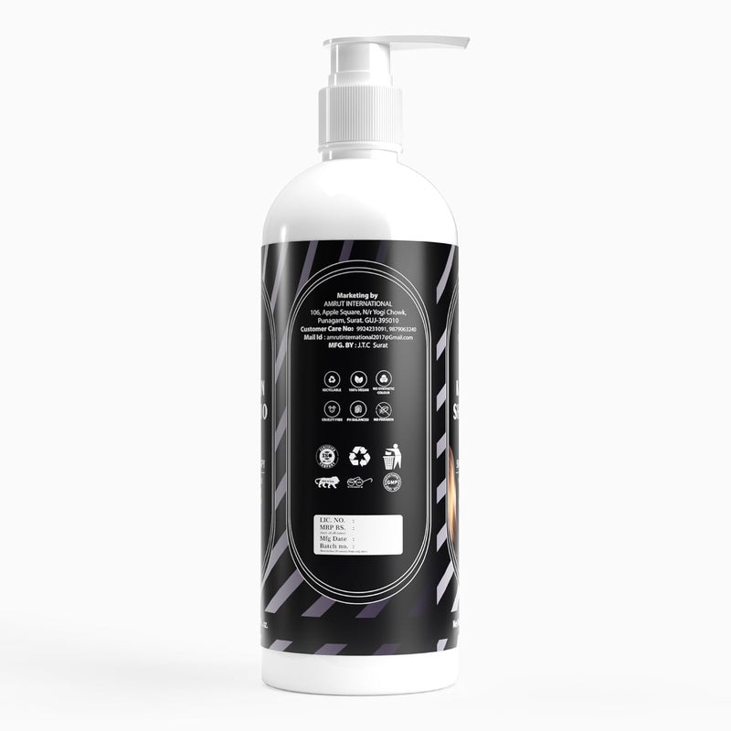 Generic Keratin Super Primmum Shampoo 500ml Infused with Keratin and Wheat Protein for Dry damaged and Chemically Treated Hair Sulphate and Paraben Free Made in India 500 ml  - Image 3