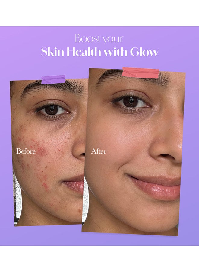 CHICNUTRIX Glow - Japanese Glutathione & Vit. C for skin radiance & even tone - 10 Effervescent Tablets, Blackcurrant & Lemon Flavour - Image 5