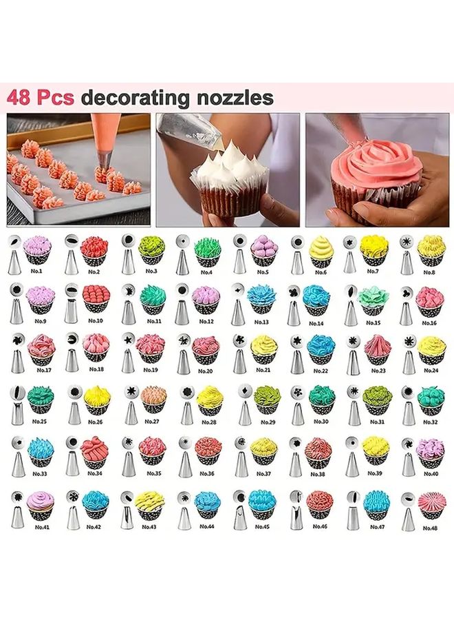 26 قطعة من مجموعة أدوات تزيين الكعك DIY، أدوات خبز الحلوى وتزيين الكعك - Image 2
