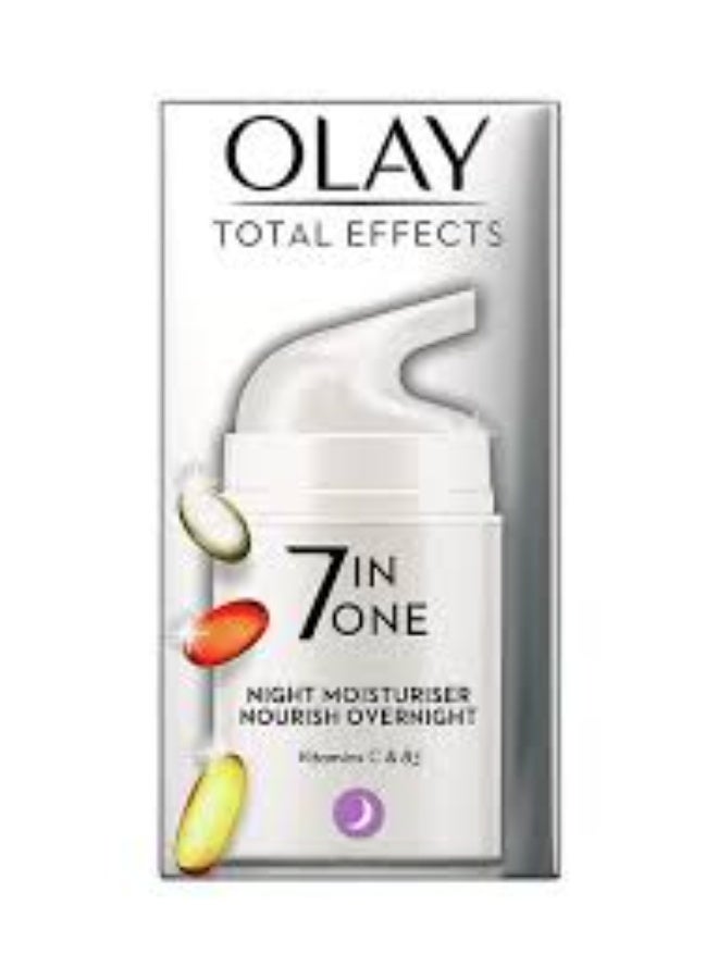 Olay Total Effects Night Firming Facial Moisturizer Treatment, 50 ml