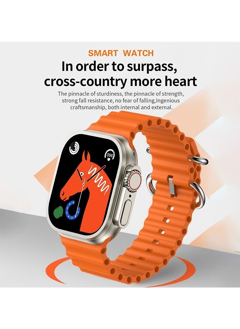 Generic - Z68 Ultra Series 8 NFC Smartwatch For Men Women With Bluetooth Call Waterproof Wireless Charging HD Screen Watch - Image 1