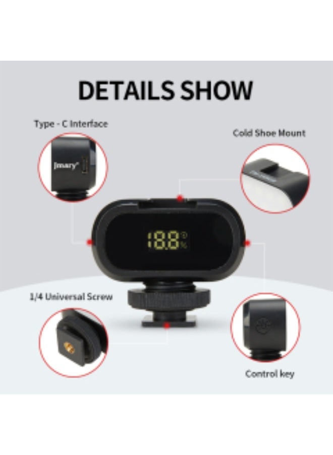 Jmary FM-16RGB Mini RGB Video Fill Light Rechargeable LED RGB Panel - Image 3