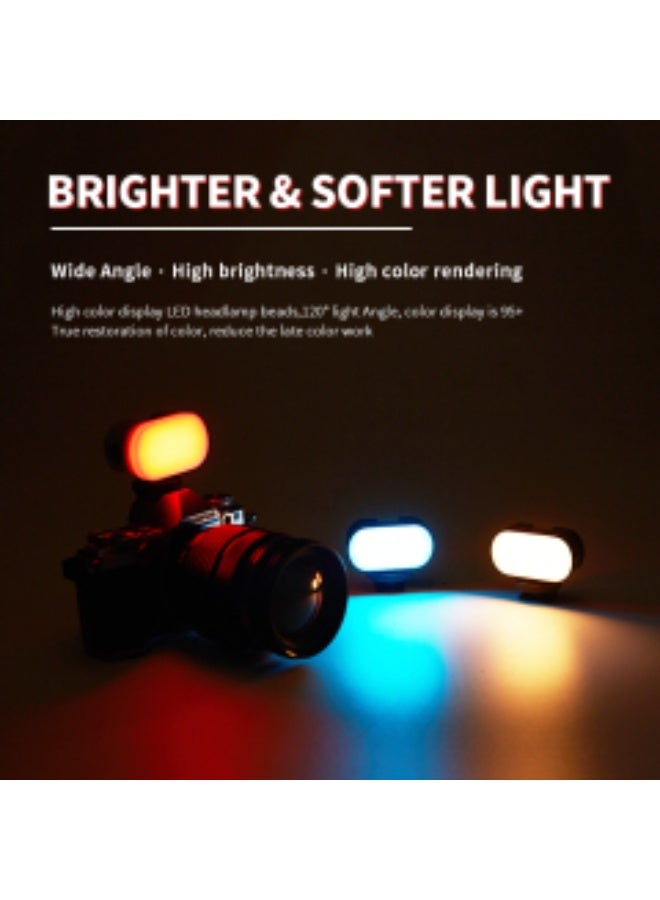 Jmary FM-16RGB Mini RGB Video Fill Light Rechargeable LED RGB Panel - Image 4
