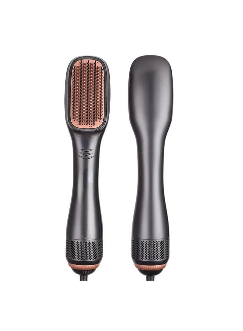 Hair Dryer Styler Volumizer Brush Salon Styler for Straightening Negative Ion Ceramic Blow Dryer Brush - Image 2