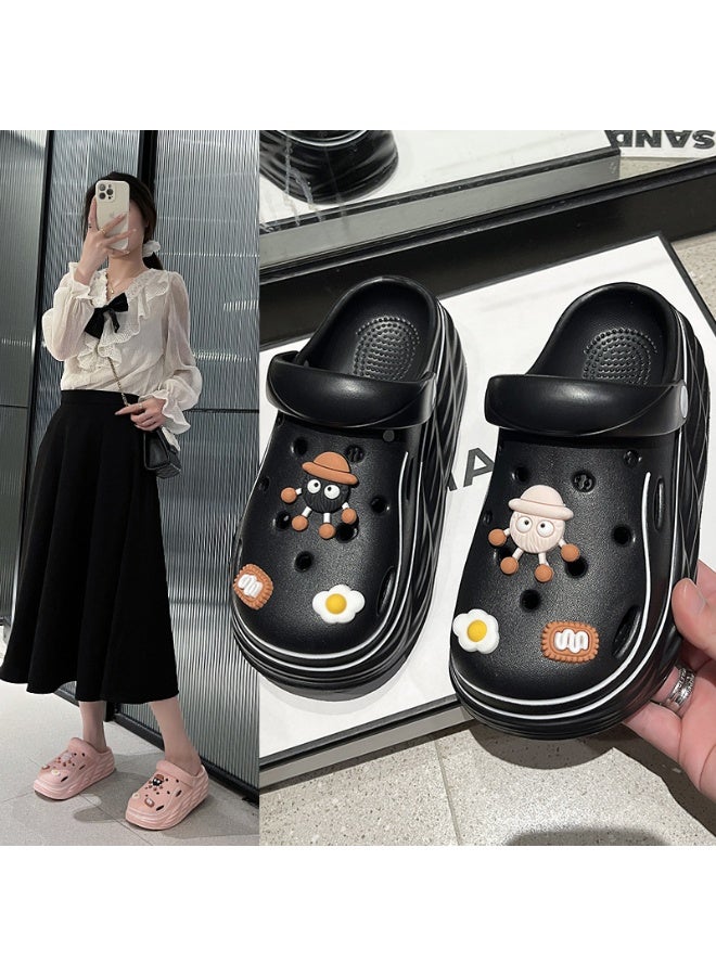 NIBEMINENT Adorable Cartoon  Women's Summer Outdoor Sandals Fashionable Versatile Beach  Slippers  - Image 2
