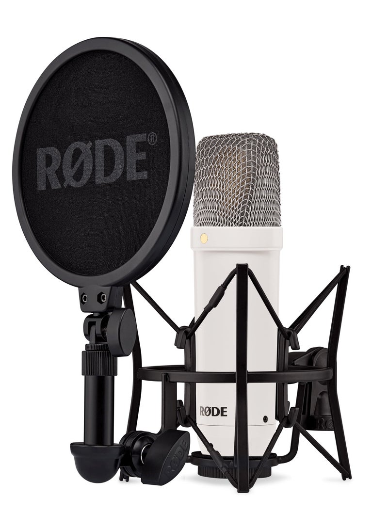 RODE NT1 Signature Series Large-diaphragm Condenser Microphone NT1SIGNATURE white - Image 1
