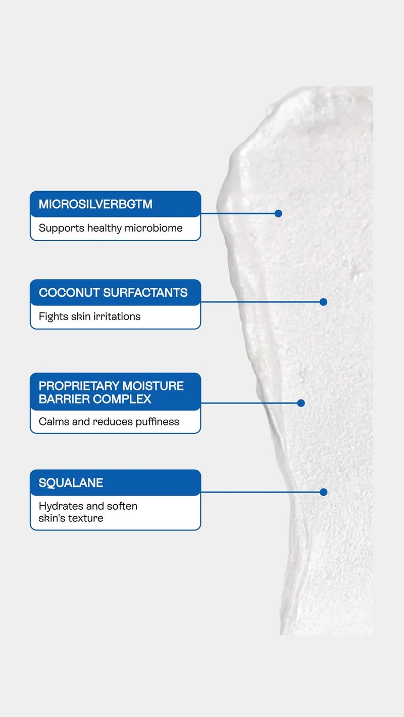 BeautyStat Universal Microbiome Barrier Repair Purifying Cleanser - Gentle Detoxifying Cleanser with Medical Grade MicroSilverBG to Protect Skin and Promote a Healthy, Radiant Glow (4oz /120ml) - Image 2